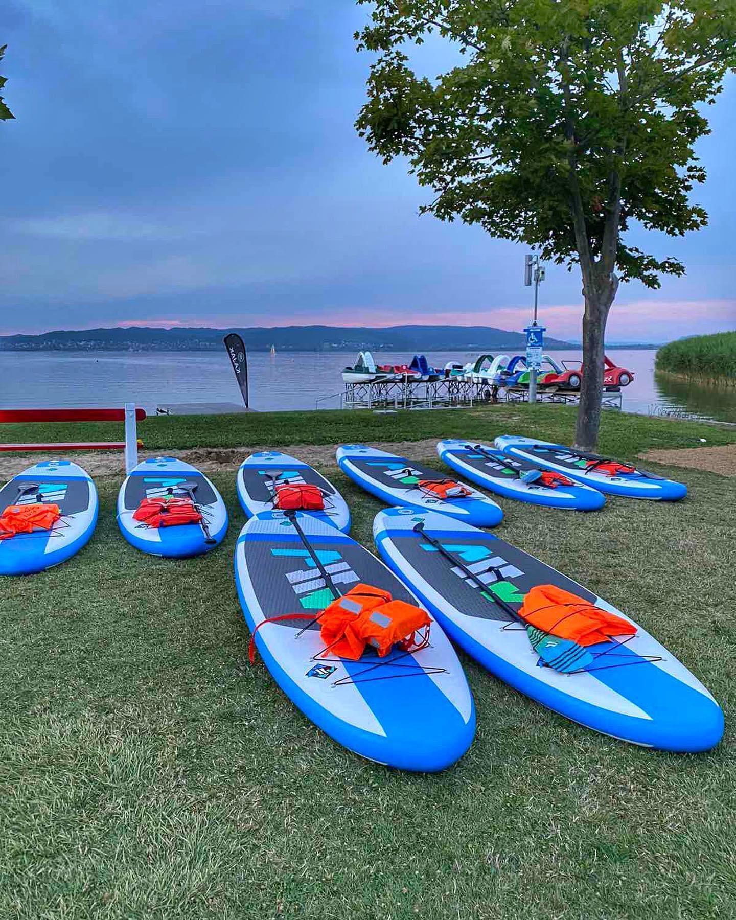 SUP a Balatonon
